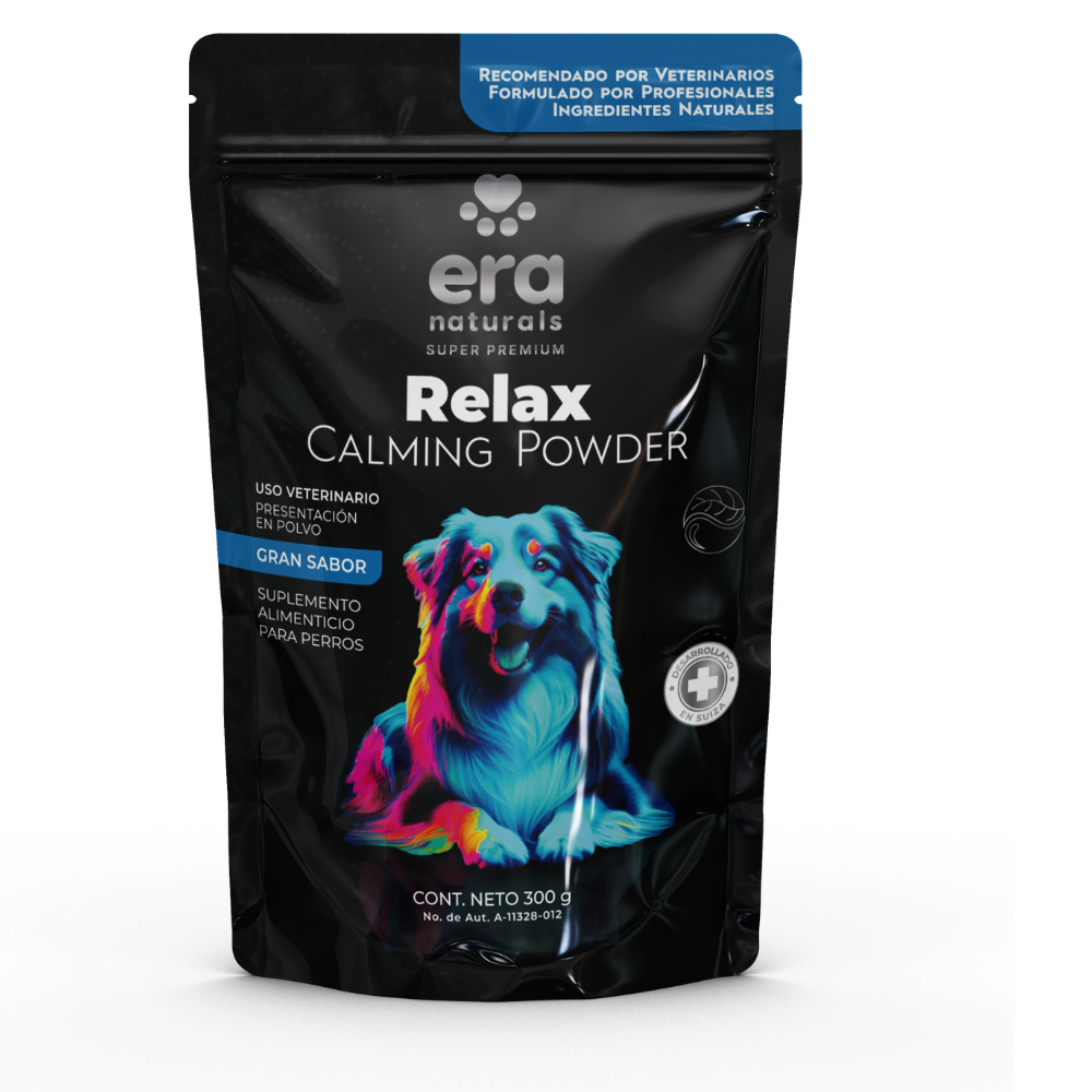 Suplemento para Perros Era Naturals Tranquilizante - Relax Calming Powder 300 Gr Suplemento para Perros Era Naturals Tranquilizante - Relax Calming Powder 300 Gr